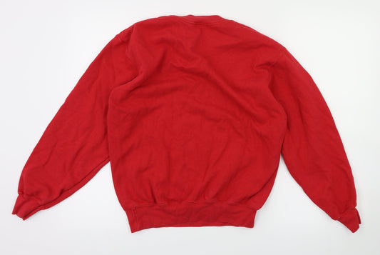 Preworn Womens Red   Pullover Jumper Size S