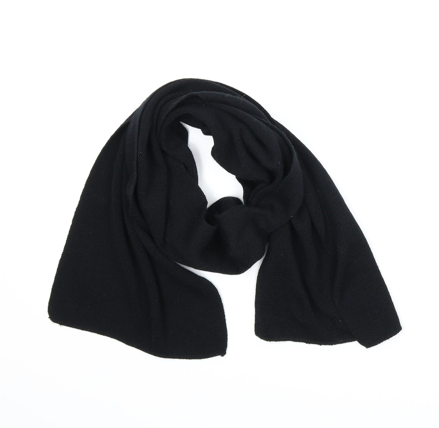 Preworn Unisex Black    Scarf