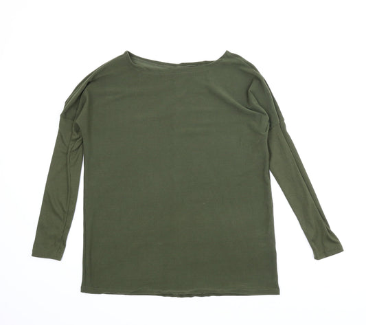 Preworn Womens Green   Basic Blouse Size L