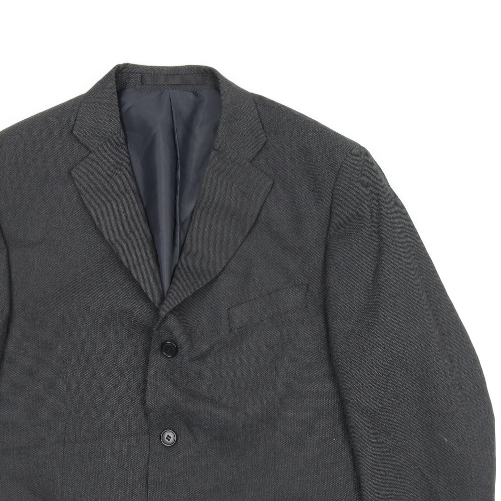 Impressions Mens Grey   Jacket Suit Jacket Size 42