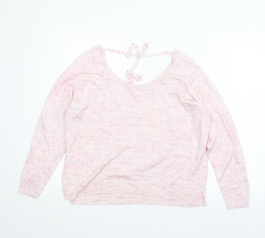 Indigo Womens Pink   Basic Blouse Size M