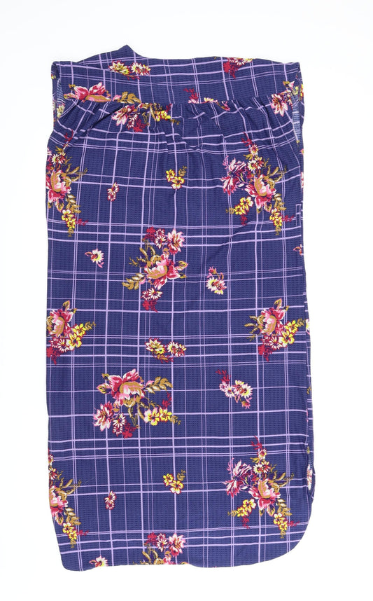 NEXT Womens Blue Floral  Shift  Size 12