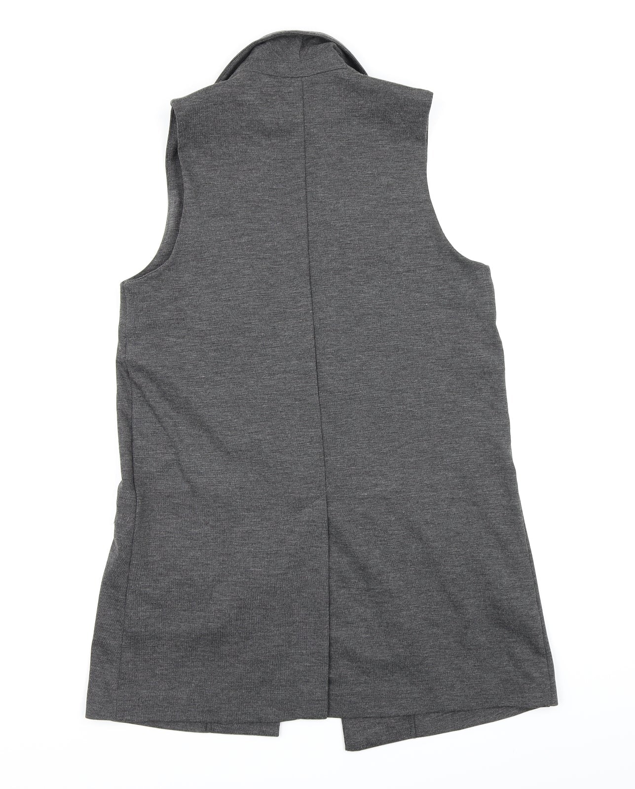 Select Womens Grey  Rayon Jacket Coatigan Size 10