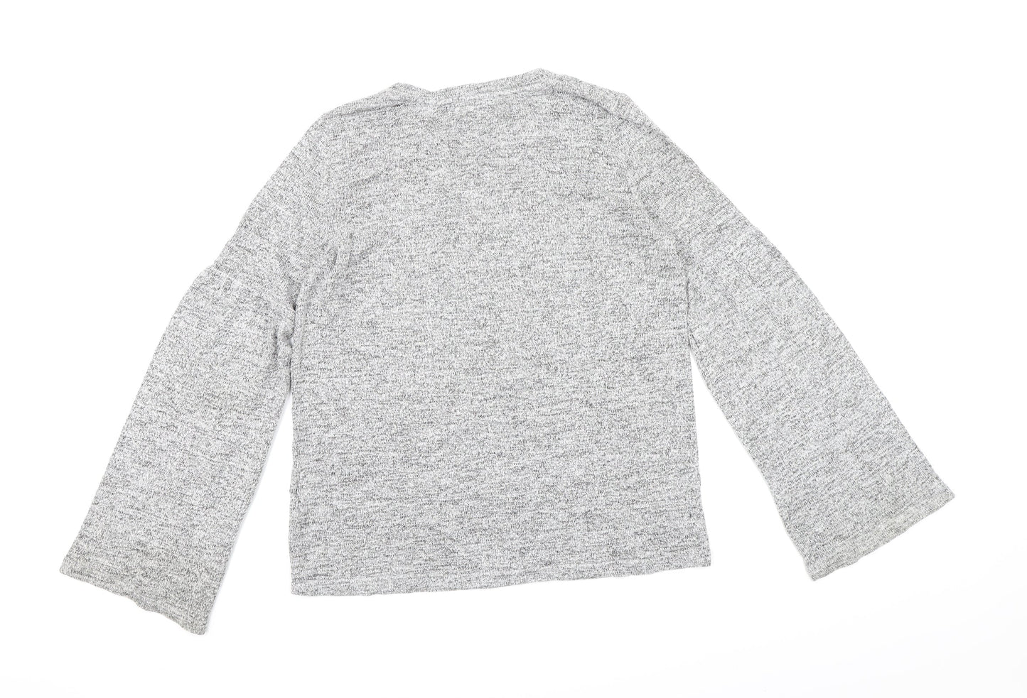 VERO MODA Womens Grey  Knit Pullover Jumper Size M