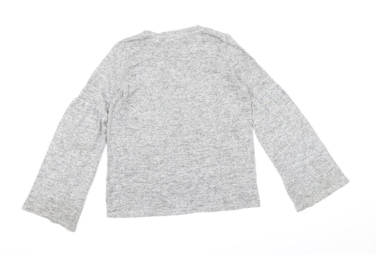 VERO MODA Womens Grey  Knit Pullover Jumper Size M