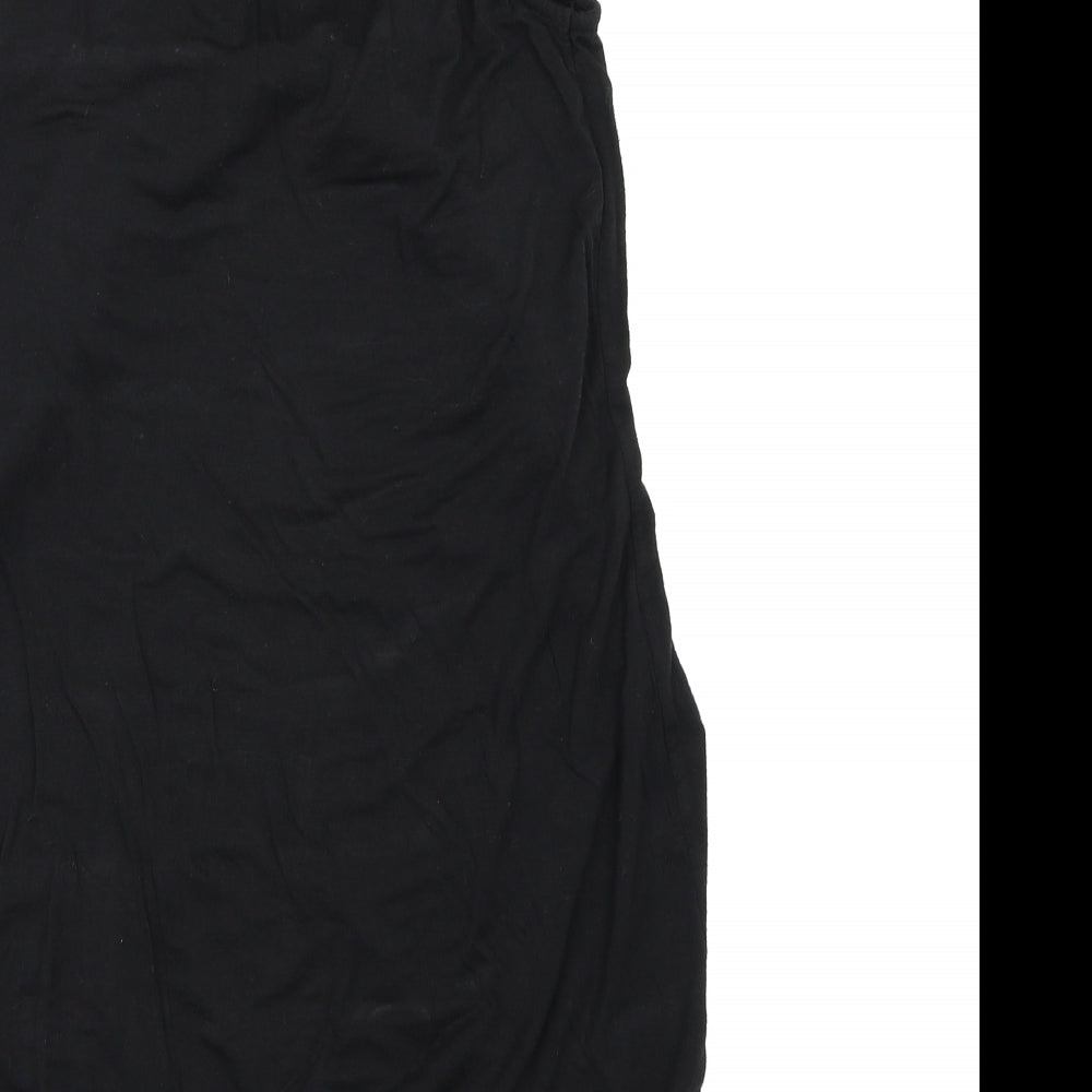 Be Beau Womens Black   Basic Tank Size 10