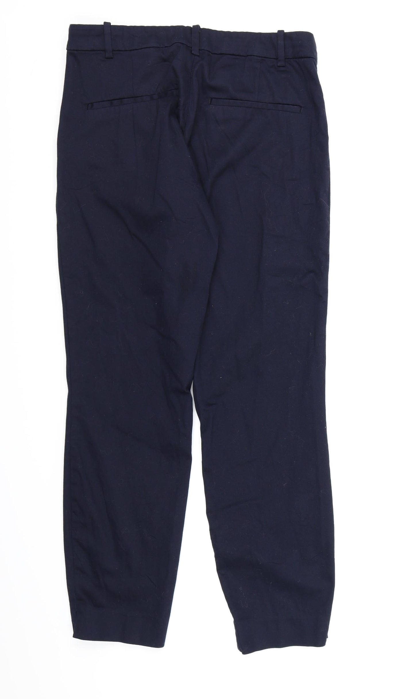 H&M Womens Blue   Trousers  Size 12 L26 in