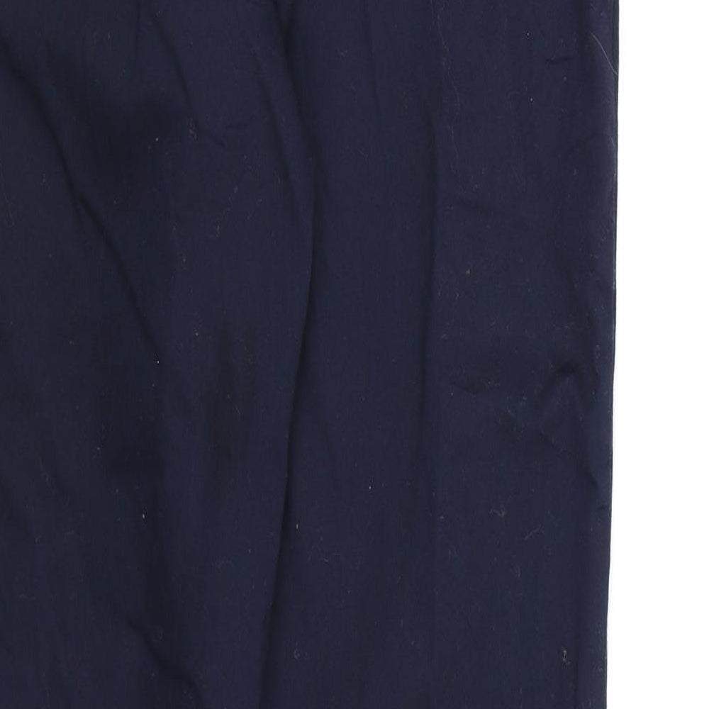 H&M Womens Blue   Trousers  Size 12 L26 in