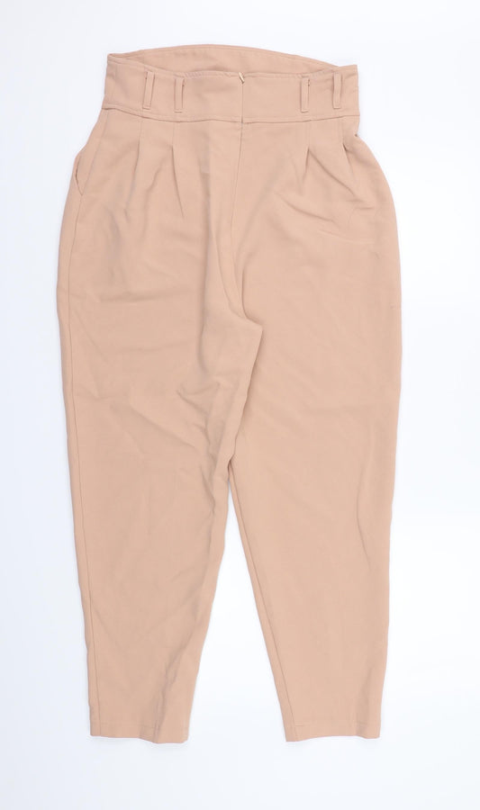 ASOS Womens Pink  Rayon Bloomer Trousers Size 12 L26 in