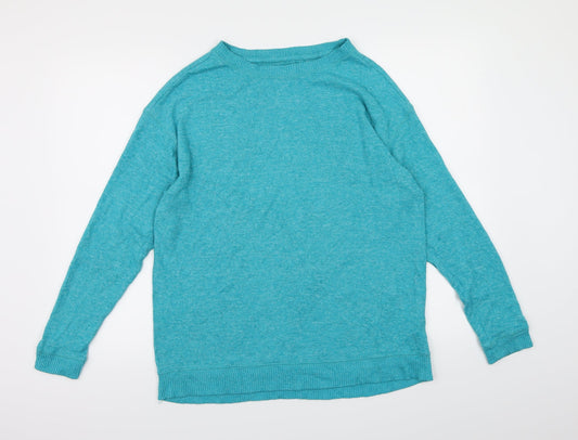 Hollister Womens Blue  Knit Pullover Jumper Size S