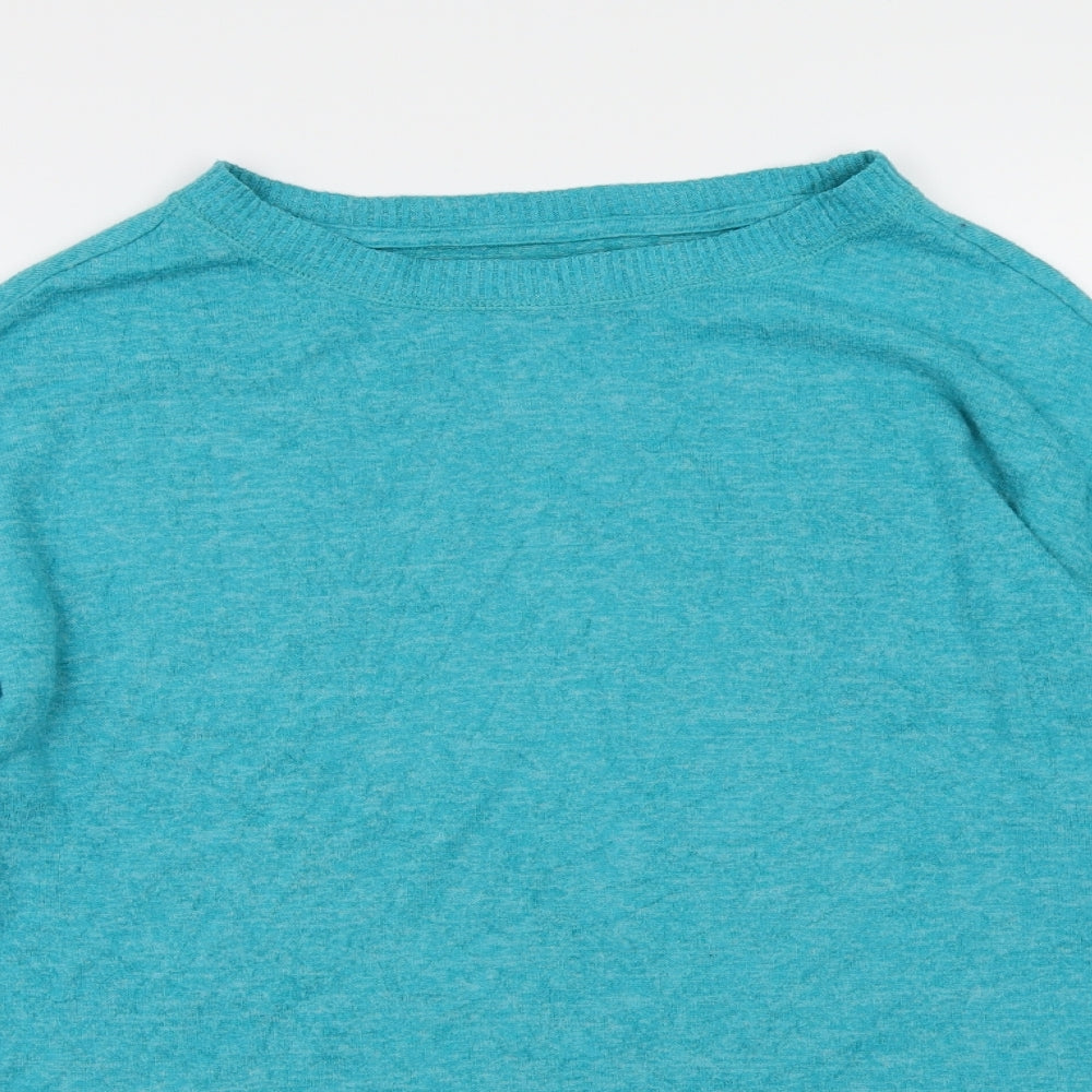 Hollister Womens Blue  Knit Pullover Jumper Size S