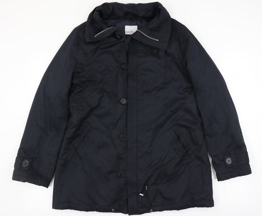 Papaya Womens Blue   Jacket Coat Size 16