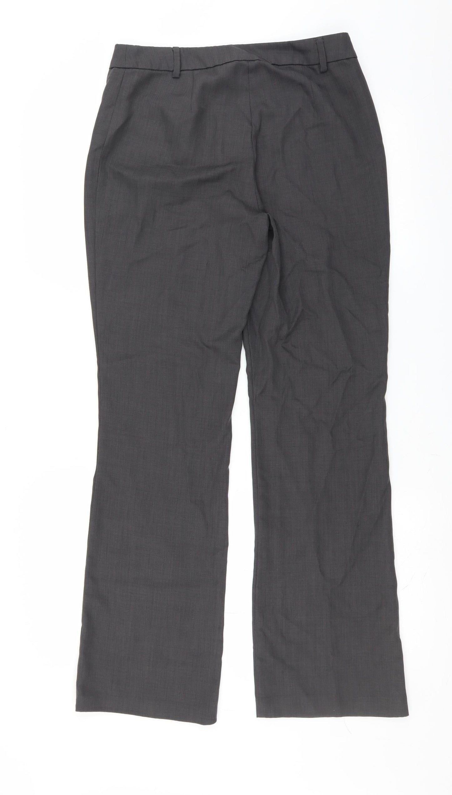 Sainsburys Womens Grey   Trousers  Size 10 L30 in