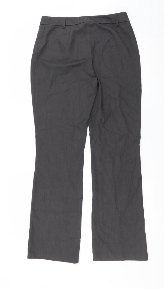 Sainsburys Womens Grey   Trousers  Size 10 L30 in