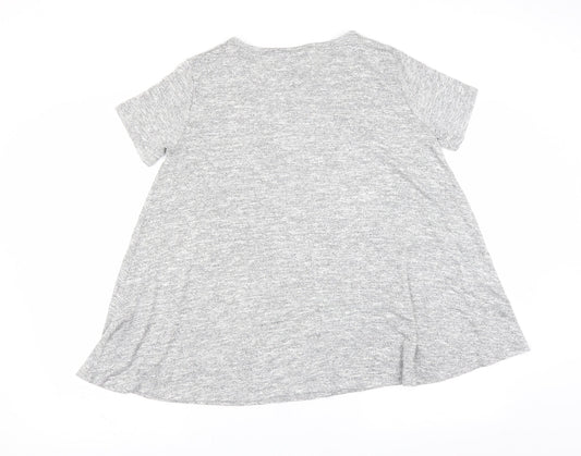 New Look Womens Grey   Pullover Jumper Size 10