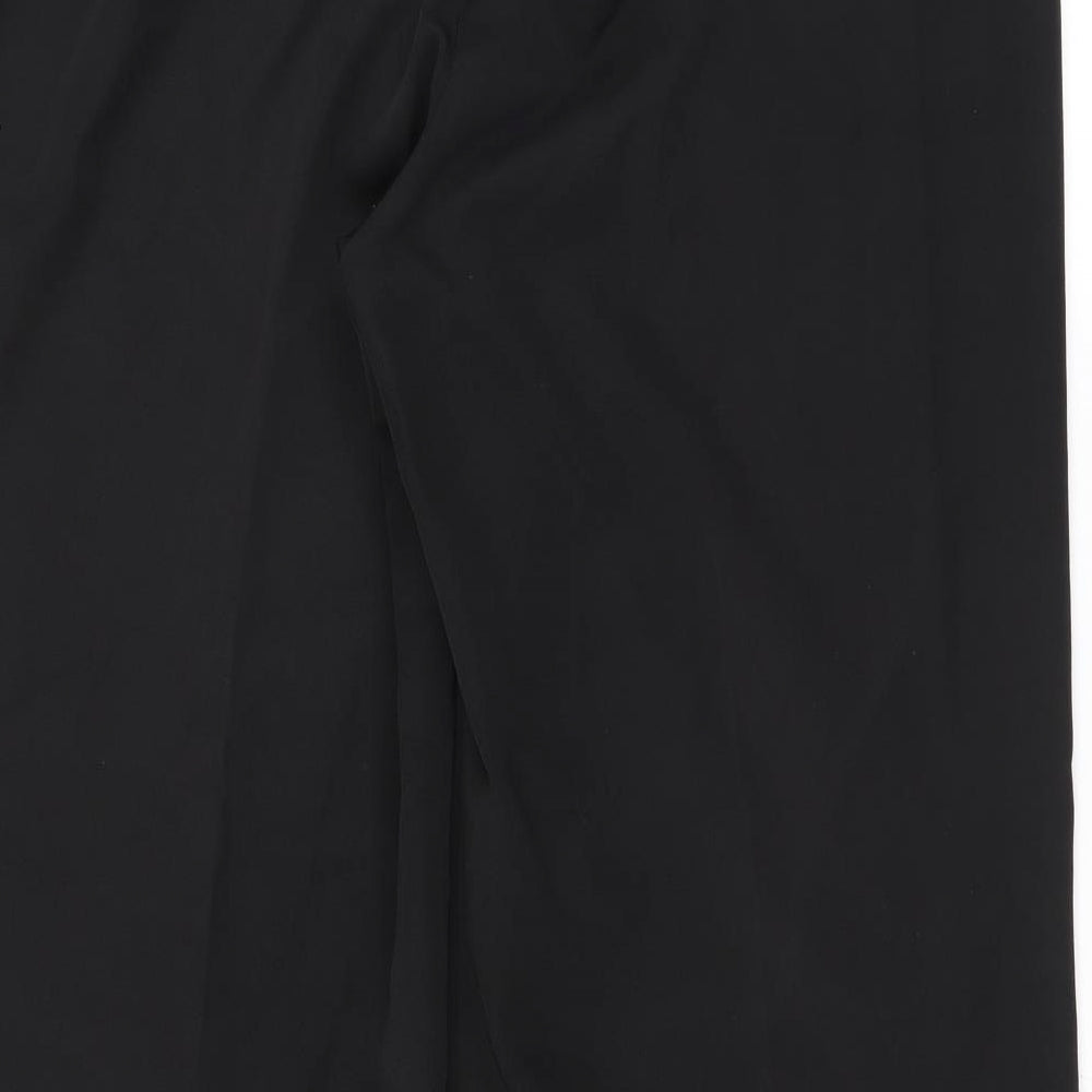 South Womens Black   Trousers  Size 16 L26 in