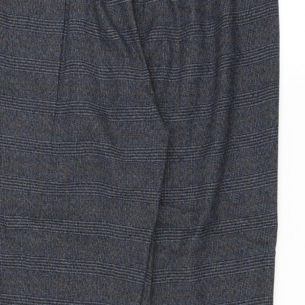 Marks and Spencer Womens Blue   Trousers  Size 16 L25 in