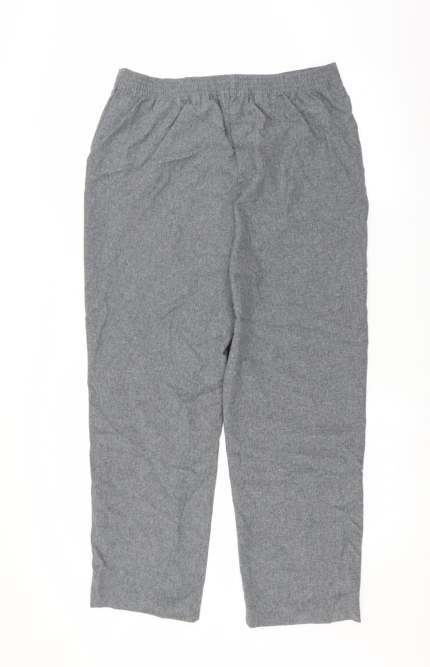 Bonmarché Womens Grey   Trousers  Size 14 L27 in