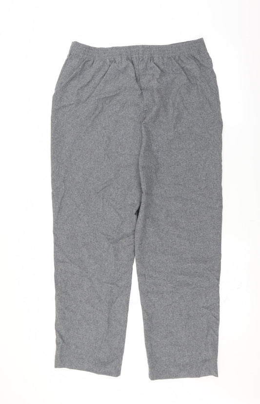 Bonmarché Womens Grey   Trousers  Size 14 L27 in