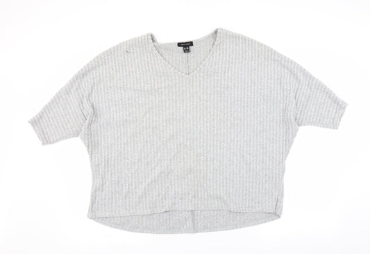 New Look Womens Grey   Pullover Jumper Size S