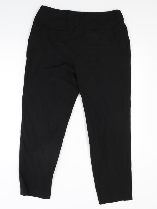 Marks and Spencer Womens Black   Trousers  Size 12 L25 in