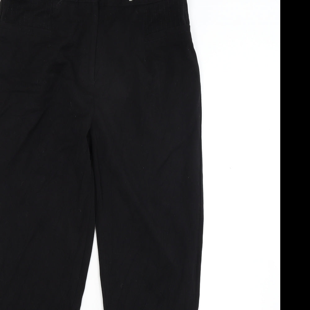 Klass Womens Black   Trousers  Size 12 L27 in