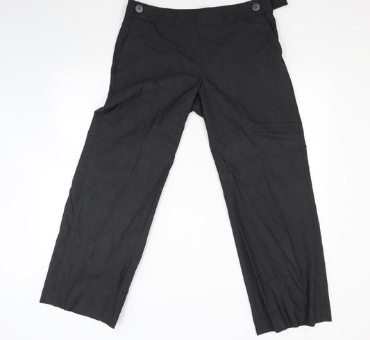 NEXT Womens Grey   Trousers  Size 14 L28 in