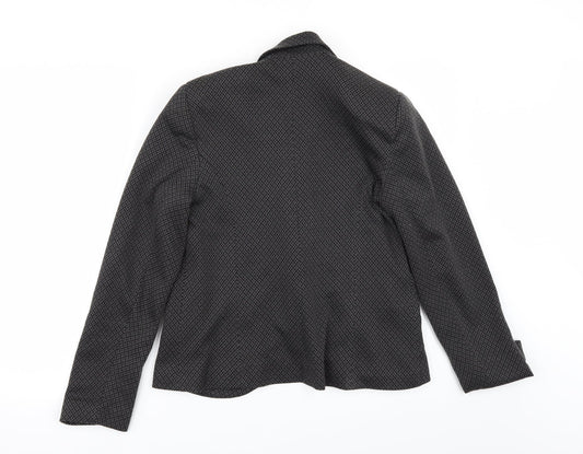 Primark Womens Grey Geometric  Jacket  Size 14
