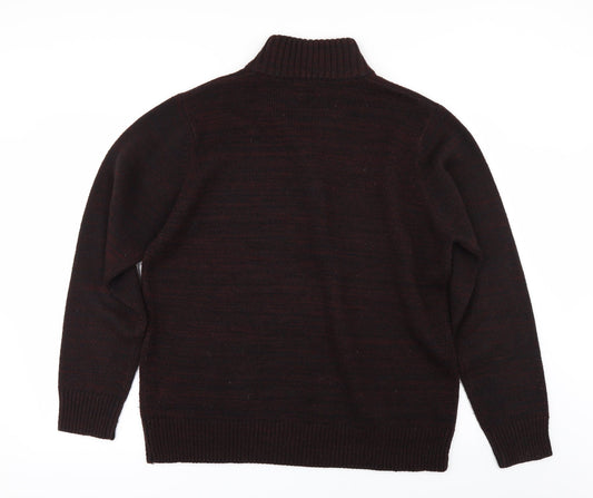 George Mens Red   Pullover Jumper Size L