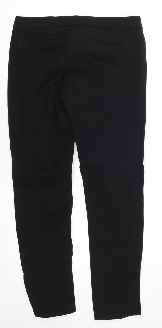 Ectu Womens Black   Trousers  Size 12 L28 in