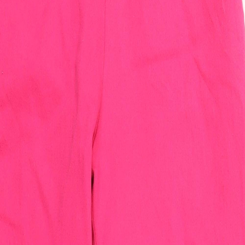 Pinciples Womens Pink   Cropped Trousers Size 10 L20.5 in