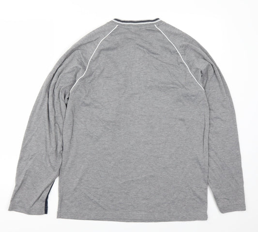 MMM Mens Grey   Pullover Sweatshirt Size L