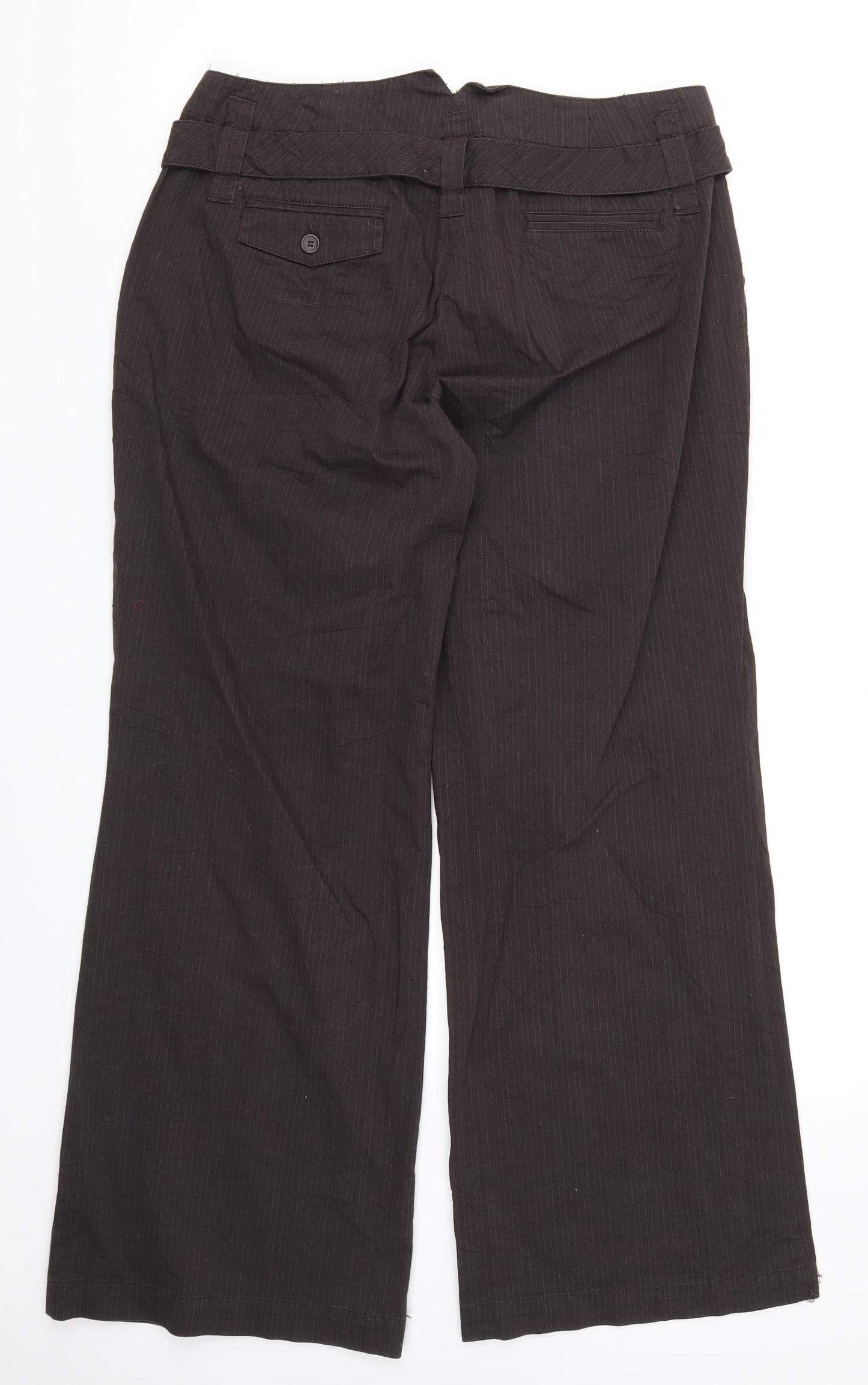 NEXT Womens Brown   Trousers  Size 14 L30 in