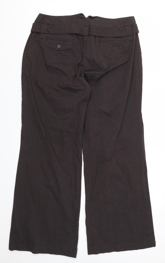 NEXT Womens Brown   Trousers  Size 14 L30 in
