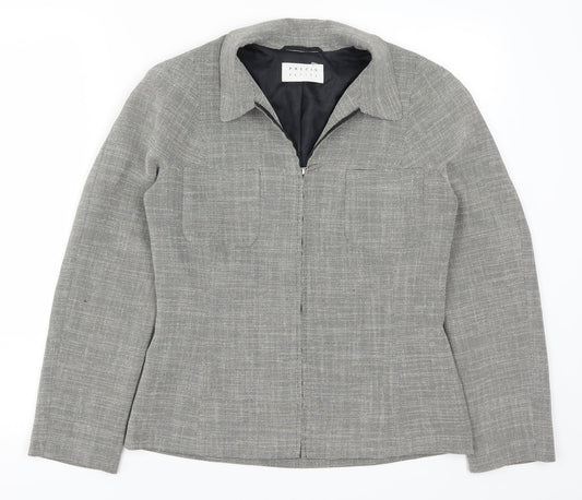 Precis Womens Grey   Jacket  Size 8