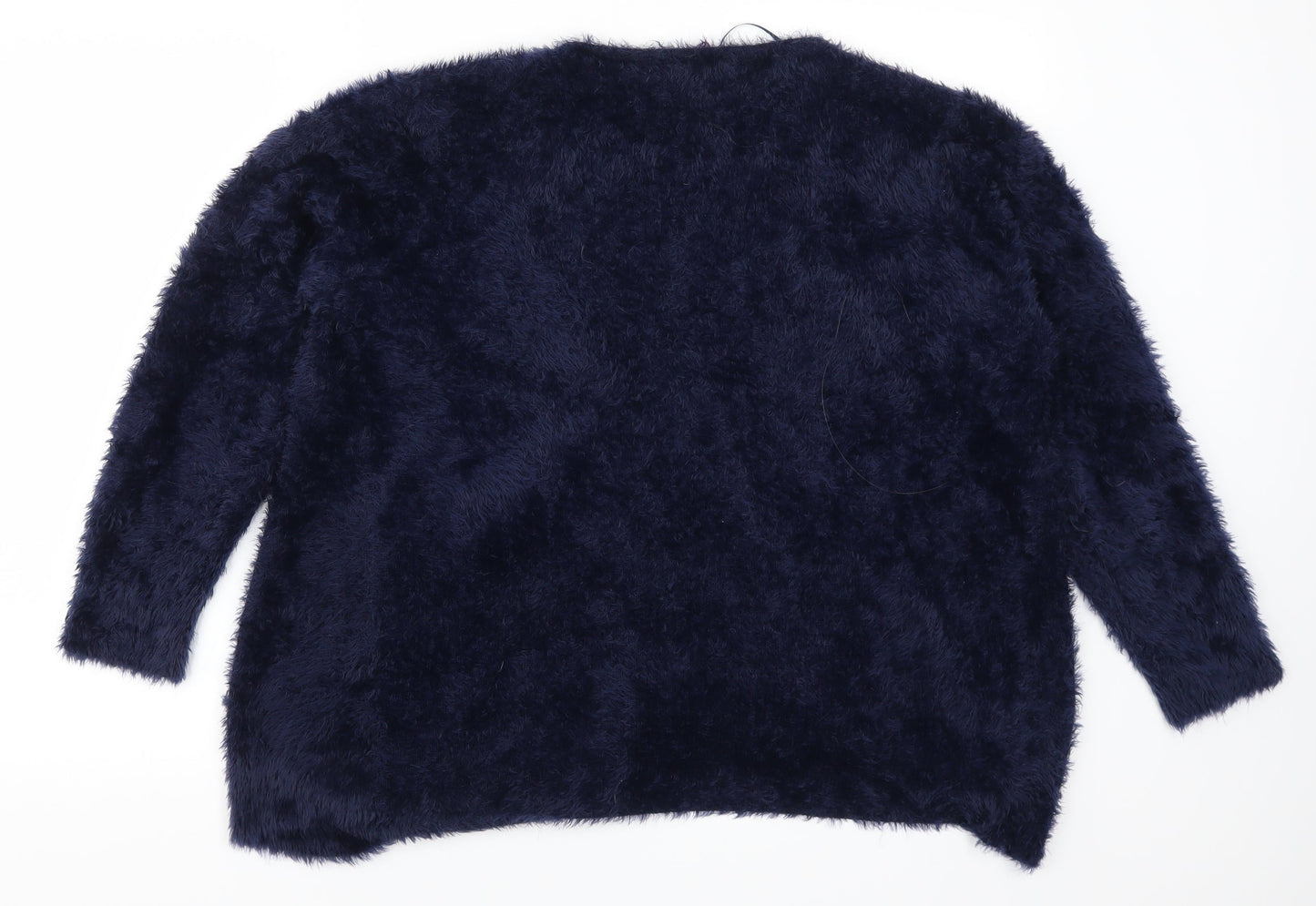 Klass Womens Blue   Cardigan Jumper Size XL
