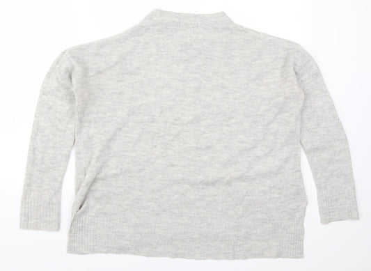 New Look Womens Grey   Pullover Jumper Size S