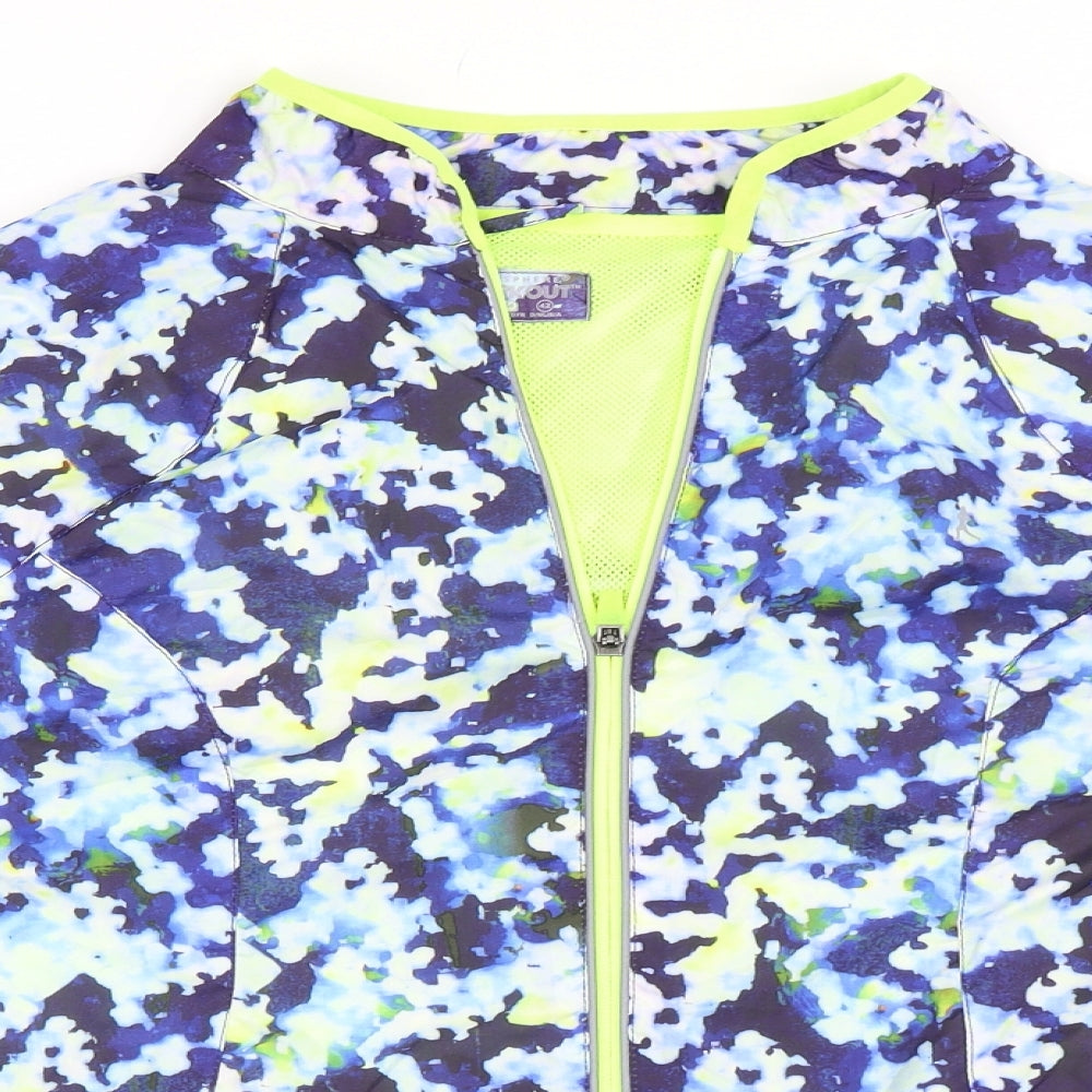 Atmosphere Womens Blue   Windbreaker Jacket Size 16