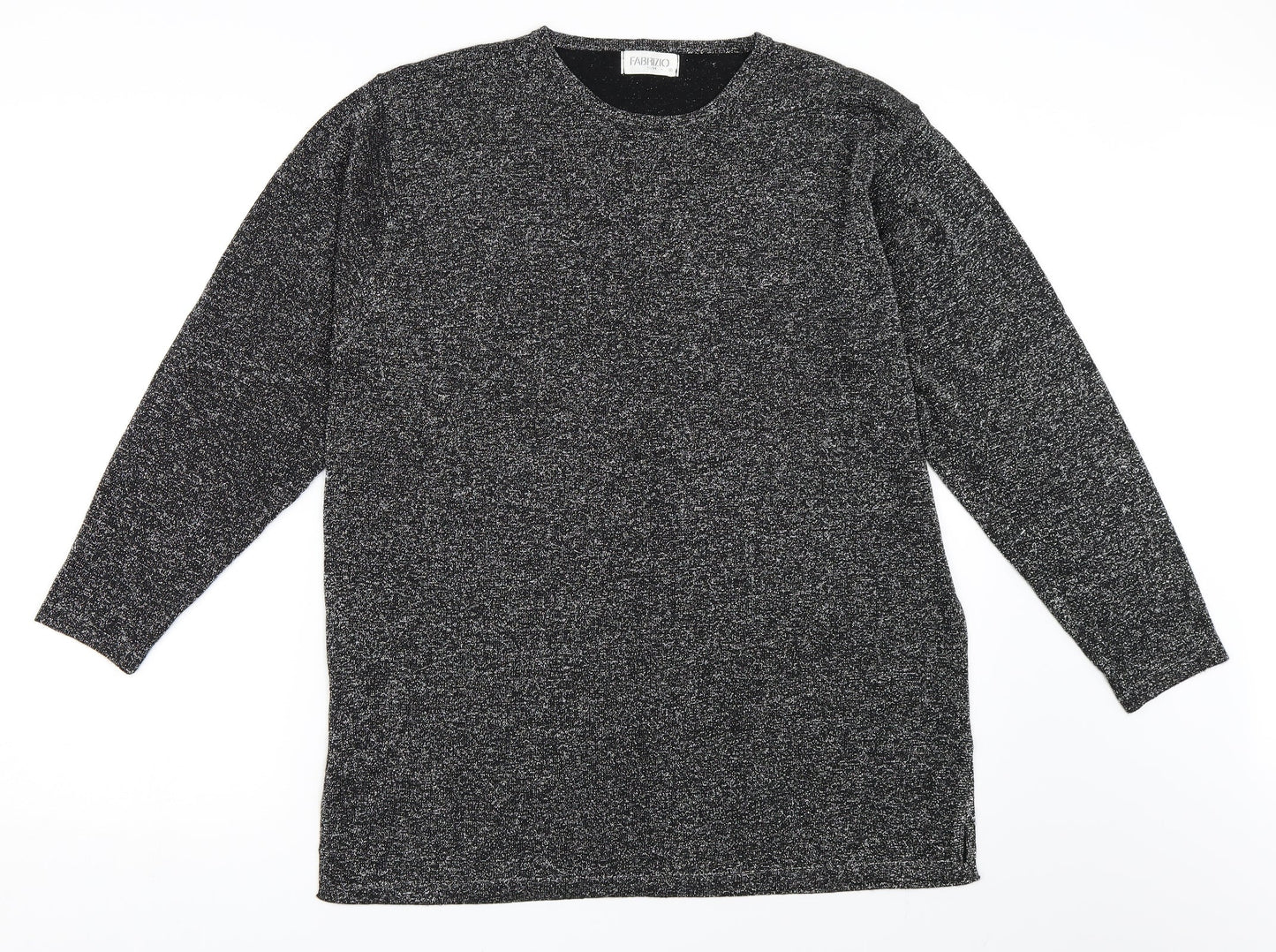 Fabrizo Womens Grey   Pullover Jumper Size M