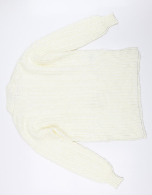 NEXT Womens Ivory   Tunic Jumper Size M