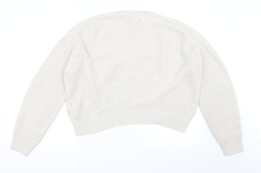 New Look Womens Beige   Pullover Jumper Size S