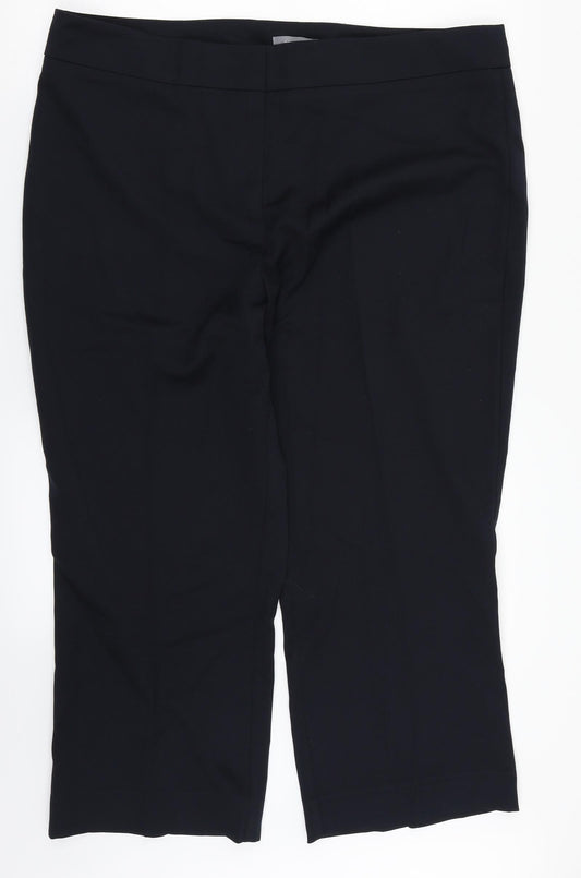 Principles Womens Black   Dress Pants Trousers Size 18 L24 in