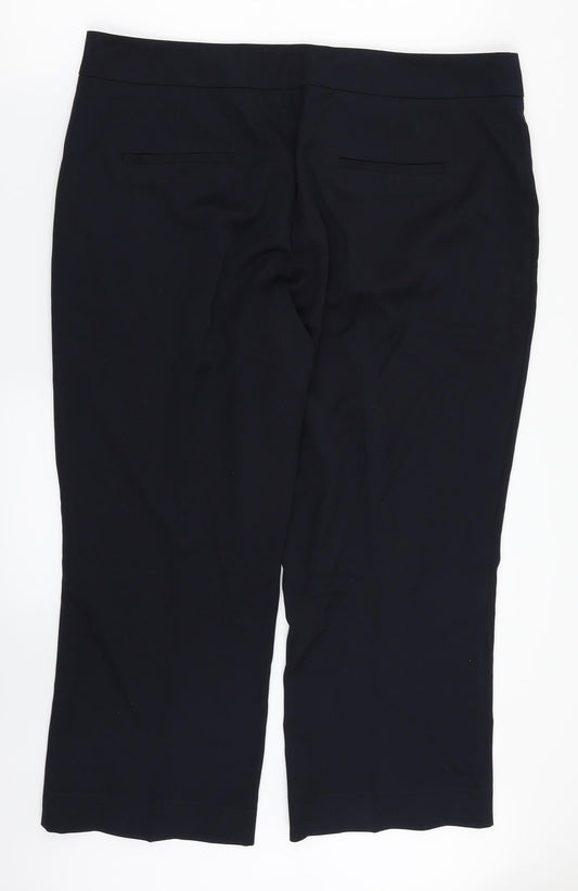 Principles Womens Black   Dress Pants Trousers Size 18 L24 in
