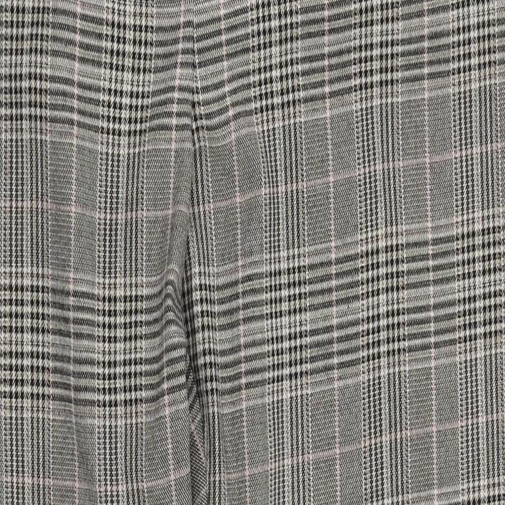 Dorothy Perkins Womens Multicoloured Check  Dress Pants Trousers Size 16 L29 in