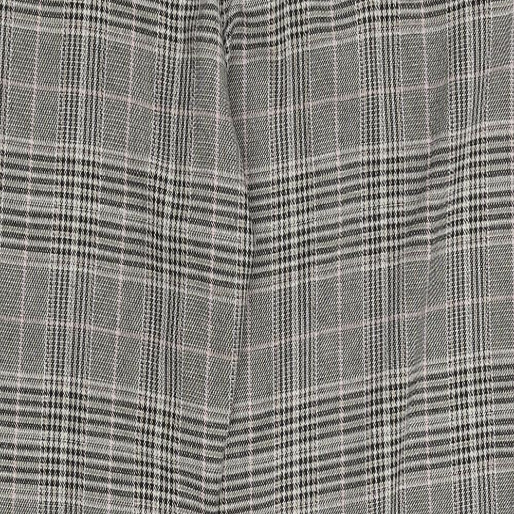 Dorothy Perkins Womens Multicoloured Check  Dress Pants Trousers Size 16 L29 in