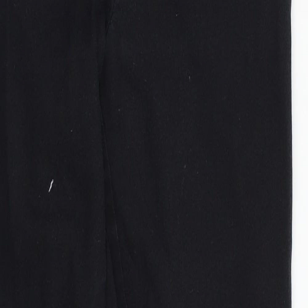 H&M Womens Black  Denim Jegging Jeans Size 8 L27 in
