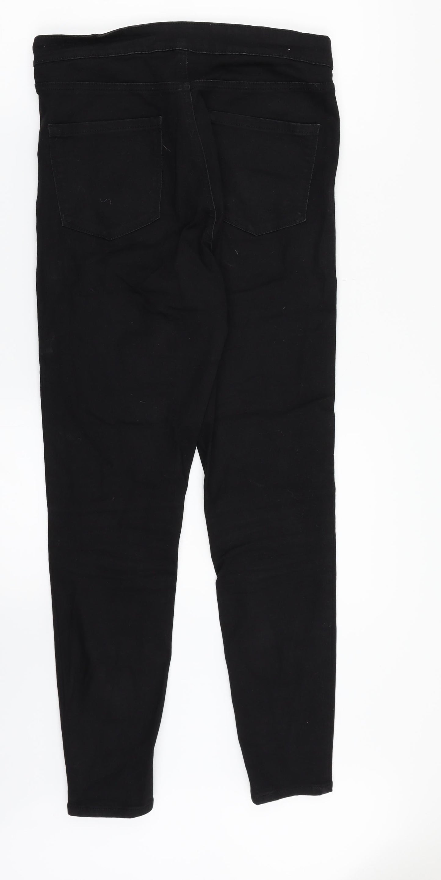 Denim. Co Womens Black  Denim Straight Jeans Size 12 L25 in