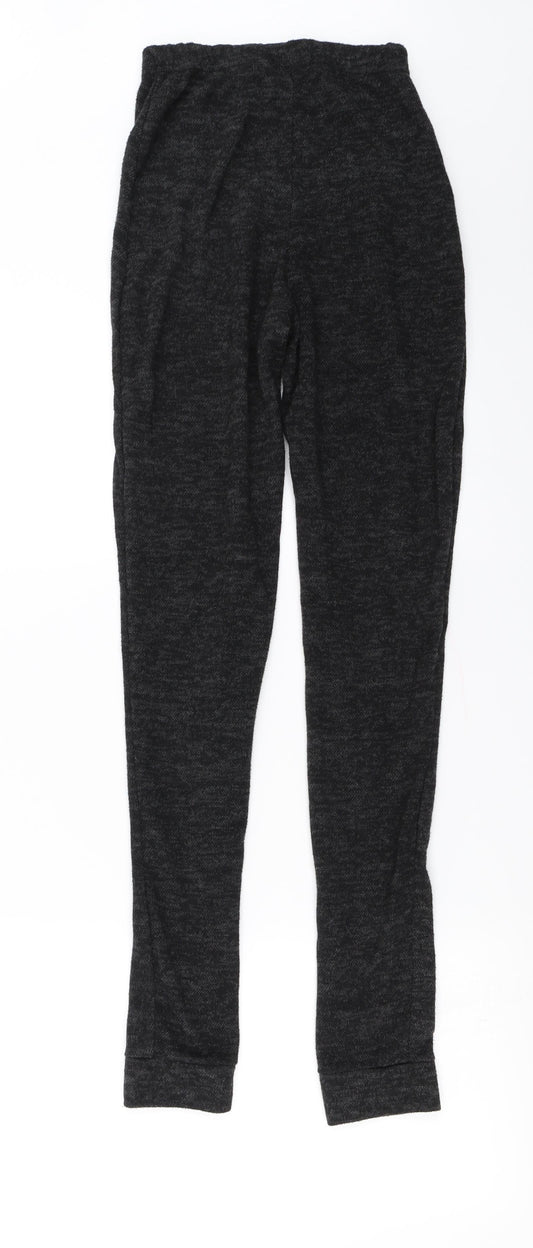 PRETTYLITTLETHING Womens Grey   Jogger Trousers Size 6 L26 in