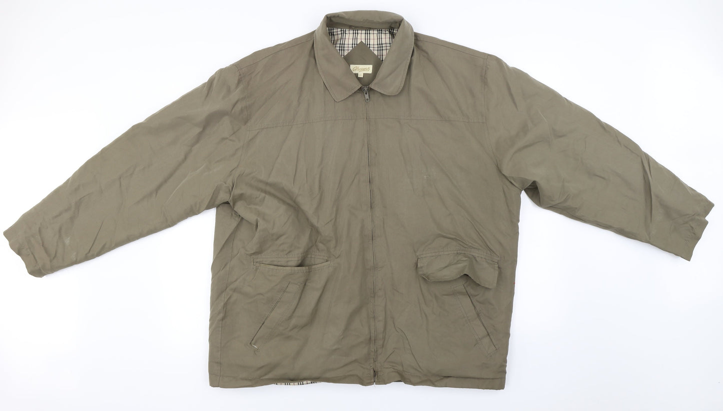 Chaears Mens Green   Jacket Coat Size XL