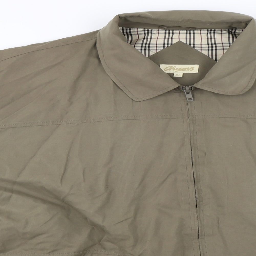 Chaears Mens Green   Jacket Coat Size XL